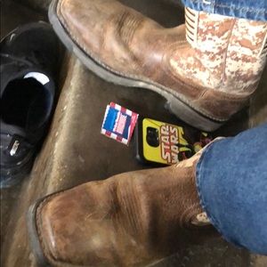 American flag boots